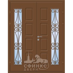 Входная металлическая дверь 58-76